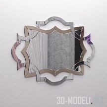 3d-модель Двойная рама с зеркалом