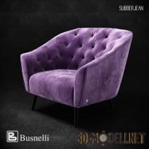 3d-модель Кресло Busnelli Amouage