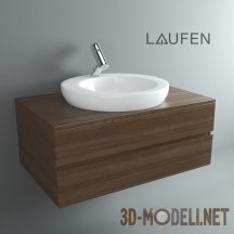 3d-модель Встраиваемая сверху раковина laufen