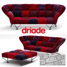 3d-модель Диван Driade 33 Cuscini от Paolo Rizzatto