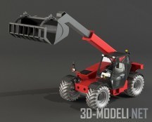 3d-модель Сельскохозяйственный погрузчик