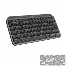 3d-модель Беспроводная мини-клавиатура Mx Keys от Logitech