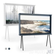 3d-модель Телевизор Samsung Serif TV