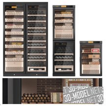 3d-модель Холодильники RACHING Humidor