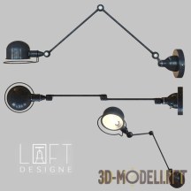 3d-модель Настенный светильник 806 loftdesigne