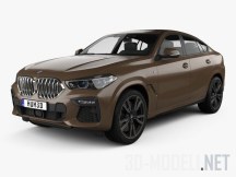 Автомобиль BMW X6 M sport 2020