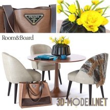 3d-модель Мебель Room & Board и аксессуары