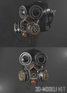 3d-модель Противогаз Gas Mask