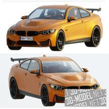 3d-модель Автомобиль BMW M4 GTS