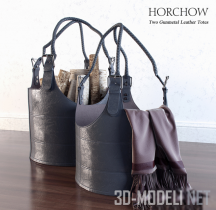 3d-модель Две кожаные сумки от Horchow