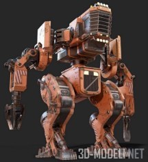 Old mining mech (робот)