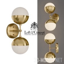 Бра Duos Brass Loft-Concept
