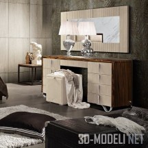 3d-модель Стол Saber Jewels Romantic Lux