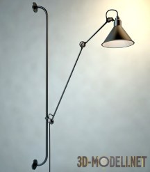 3d-модель Настенный светильник MB12018002-1FB от Illuminati
