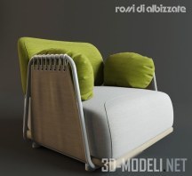 3d-модель Кресло Rossi di Albizzate Boma