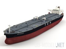 3d-модель Реалистичный танкер