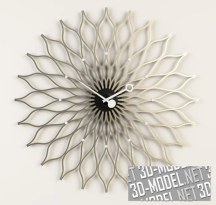 3d-модель Часы Vitra Sunflower (d75 см)