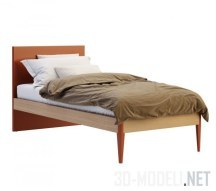 3d-модель Кровать Nuk Single Woody от Nidi