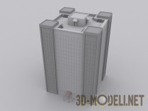 3d-модель Современный отель