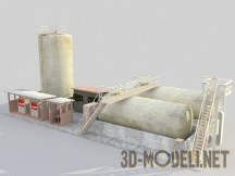 3d-модель Дизельная насосная станция