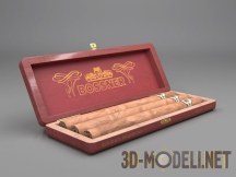 3d-модель Коробка с элитными сигарами Bossner