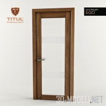 3d-модель Современная дверь Titul Ego