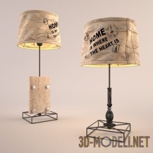 Настольные лампы в винтажном стиле от Eglo
