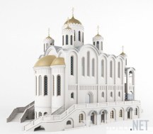 3d-модель Храм Александра Невского
