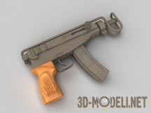 3d-модель Пистолет-пулемет «Скорпион»