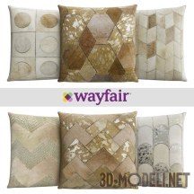 Кожаные подушки от Wayfair shop