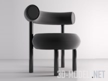 Стул Fat Dining Chair Black Leg Cassia 09 от Tom Dixon