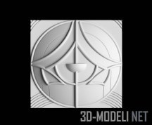 3d-модель 3D-панель Дикарт Космос