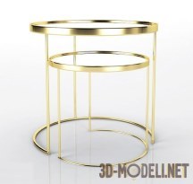 3d-модель Небольшой круглый стол Zara Home Collection