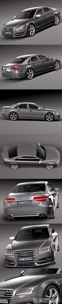 Автомобиль Audi S8 2014