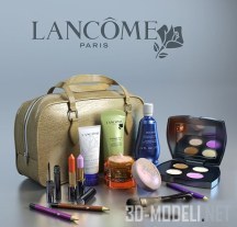 3d-модель Набор косметики от Lancome