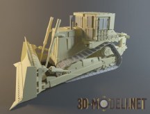 3d-модель Bulldozer Сaterpillar