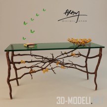 3d-модель Столик Butterfly Ginkgo и блюдо от Aram Michael