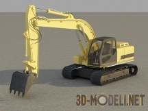 3d-модель Экскаватор