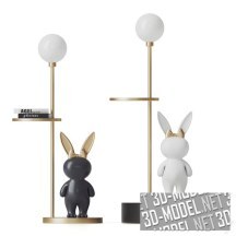 3d-модель Напольный светильник Rabbit