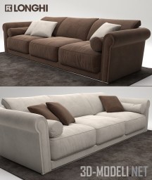 Современный диван Paul от Longhi