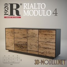 Комод Rialto Modulo 4 от Riva 1920