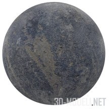 Текстура (материал): Старый бетон темного цвета 04