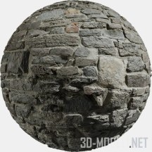 Текстура (материал): Сланцевый камень старого замка