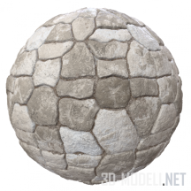 Текстура (материал): Натуральный камень для мощения