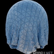 Текстура (материал): Синее одеяло – ткань