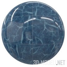 Текстура (материал): Плитка из синего мрамора