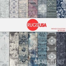 Текстура (материал): Винтажные американские ковры от Rugs USA