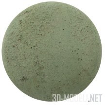 Текстура (материал): Зеленый бетон 01