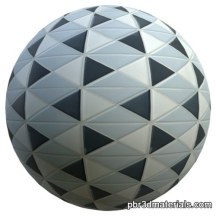 Текстура (материал): Плитка с треугольниками
