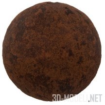 Текстура (материал): Красно-коричневая грязь 04
